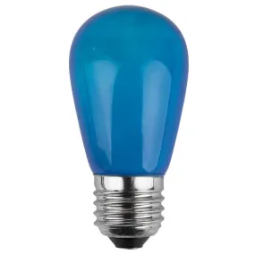 T50 Opaque LED Patio Lights - E-26 - Blue - 25 Pack