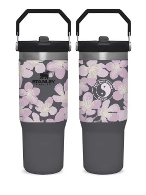 T&C Surf 30 oz Aloha Painted Sakura Stanley The IcefIow™ Flip Straw Tumbler