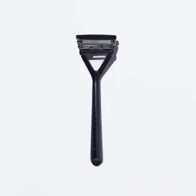 The Leaf Pivoting Head Razor - Black - Leaf