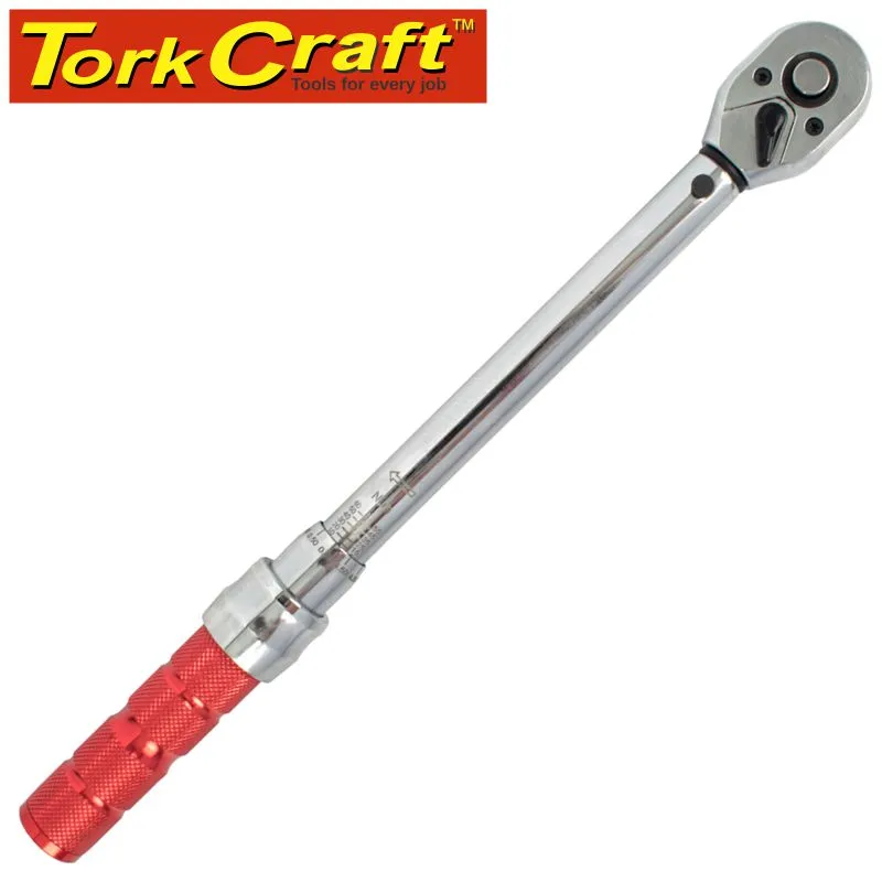 TORK CRAFT MECHANICAL TORQUE WRENCH 3/8' X 5-60NM TCTQ3860-01