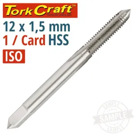 TORK CRAFT TAP HSS 12MM X 1.50 I PER CARD NR1120-1C