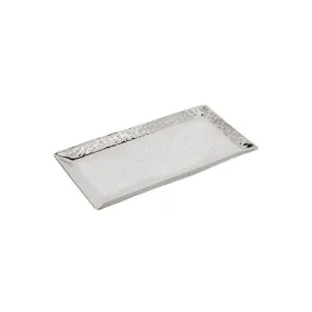 Tray - Stainless Steel   Hammer Work 20*32 cm