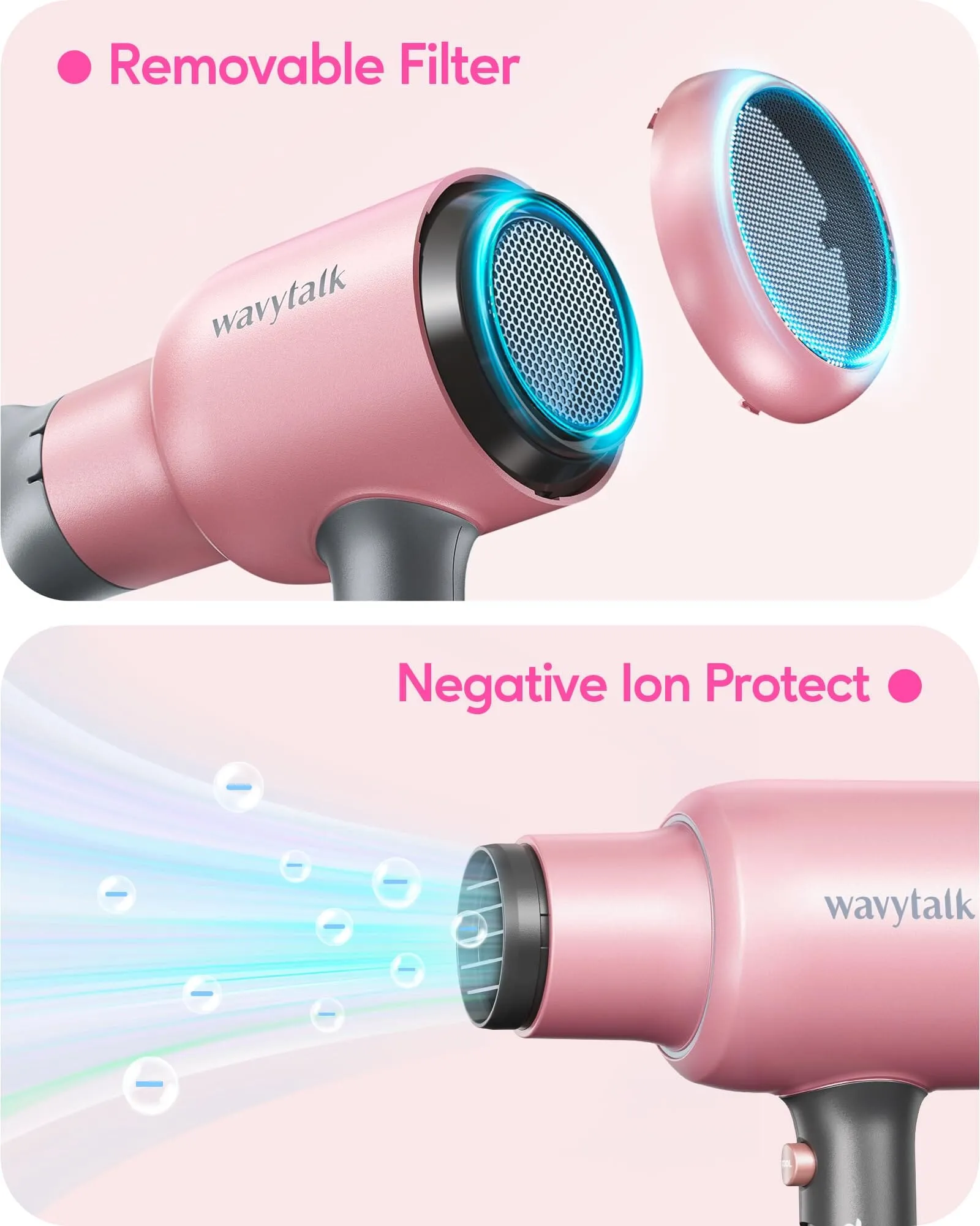 Wavytalk |  Ionic Hair Dryer