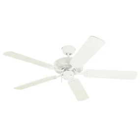 Westinghouse 7802400 52 Inch White Finish White Blades