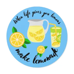 When life hands you lemons make lemonade Sticker