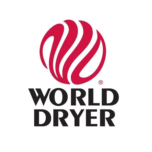 WORLD DRYER® K4-973P2 SMARTdri® Plus Hand Dryer - Brushed (Satin) Stainless Steel Automatic Surface-Mounted (208V-240V)