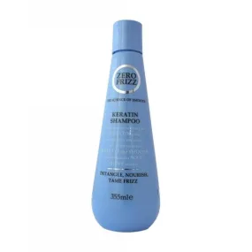 ZERO FRIZZ KERATIN SHAMPOO DETANGLE NOURISH 355ML