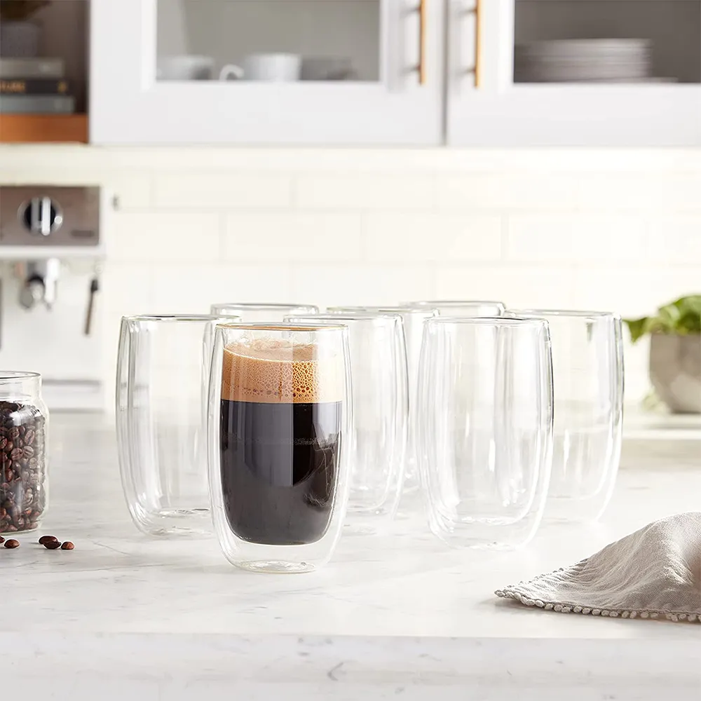 Zwilling 39500-121 Sorrento 8-Piece Latte Glass Set